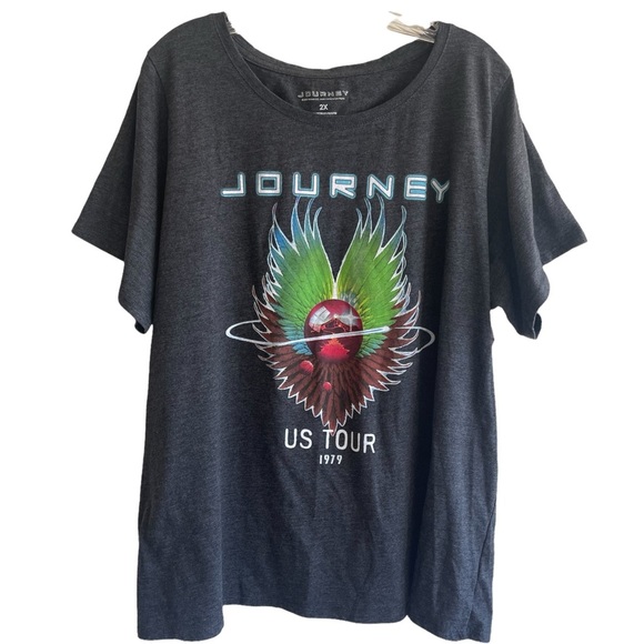JOURNEY oversized band concert T-shirt - Picture 1 of 5